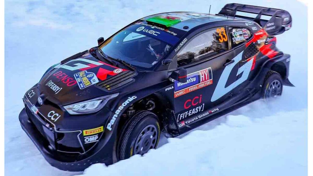 Elfyn Evans rally suecia 2024