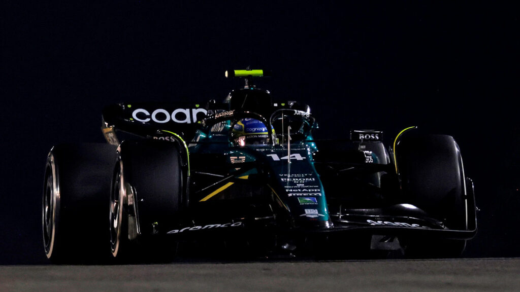 Fernando Alonso en Bahréin (previa GP de Bahréin 2024)