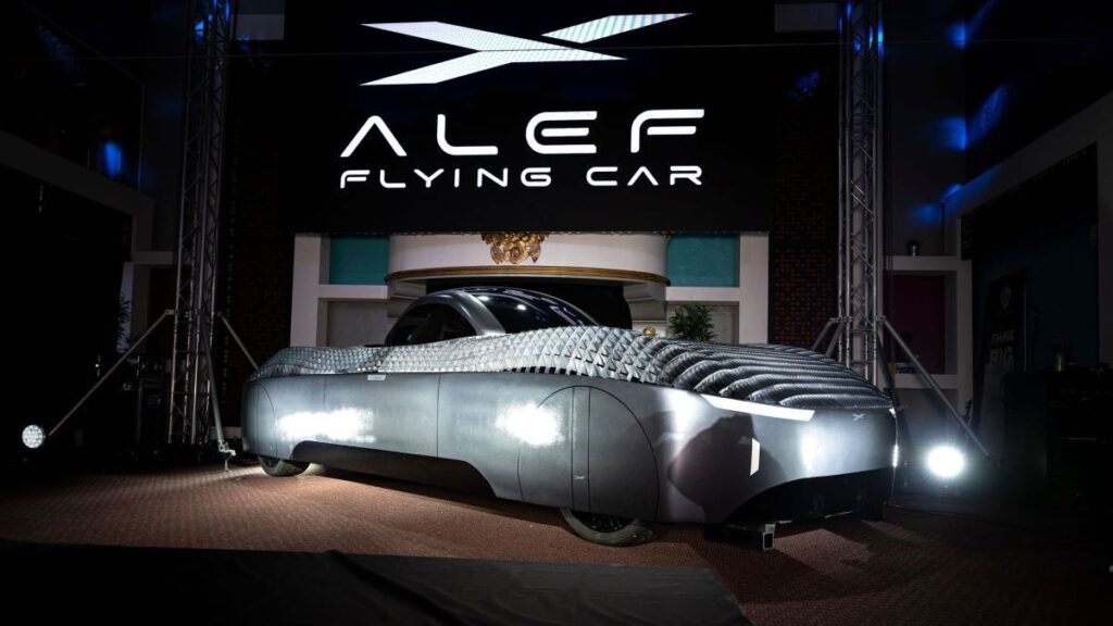 coche volador de Alef Aeronautics