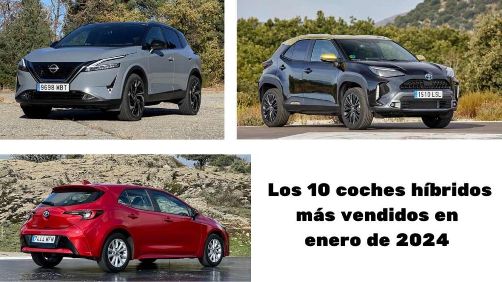 10 coches híbridos más vendidos