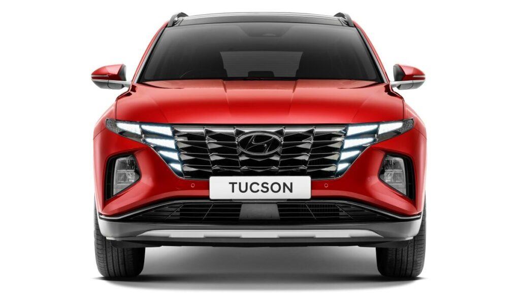 Hyundai Tucson rojo