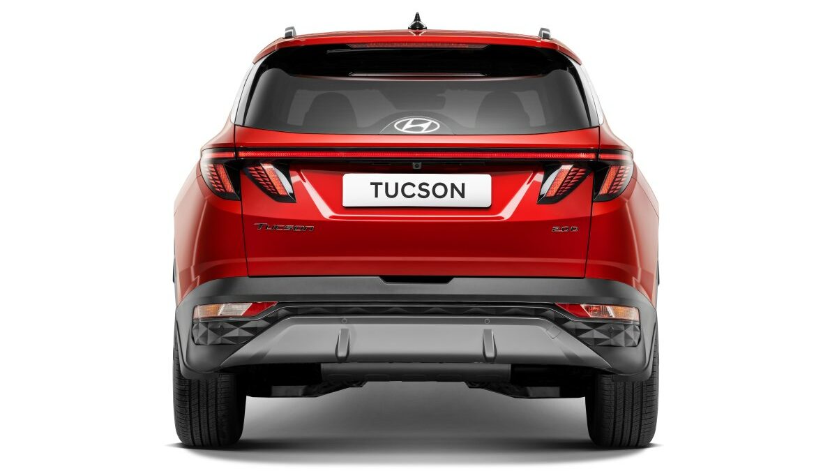 Hyundai Tucson rojo