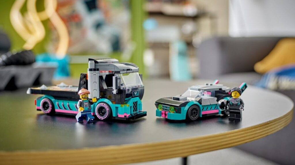 7 nuevos coches de carreras de Lego: McLaren, Mercedes-AMG, BMW... 8 Lego City coche y camión