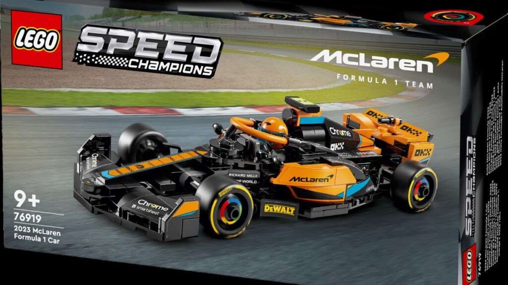 7 nuevos coches de carreras de Lego: McLaren, Mercedes-AMG, BMW... 5 Lego Coche de Carreras de Fórmula 1 McLaren 2023