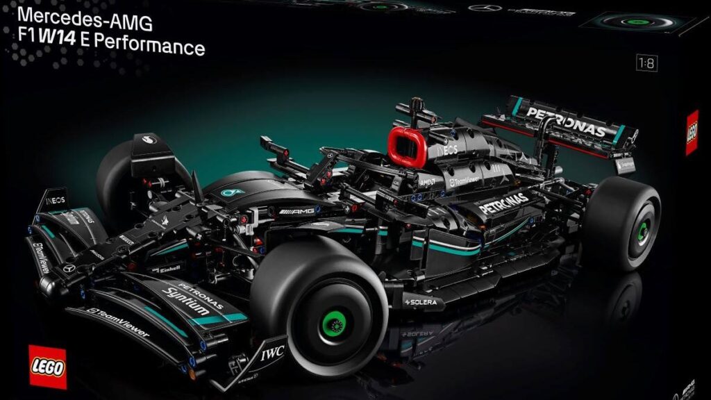 7 nuevos coches de carreras de Lego: McLaren, Mercedes-AMG, BMW... 3 Lego Mercedes-AMG F1 W14 E Performance