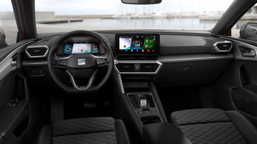 Seat León salpicadero