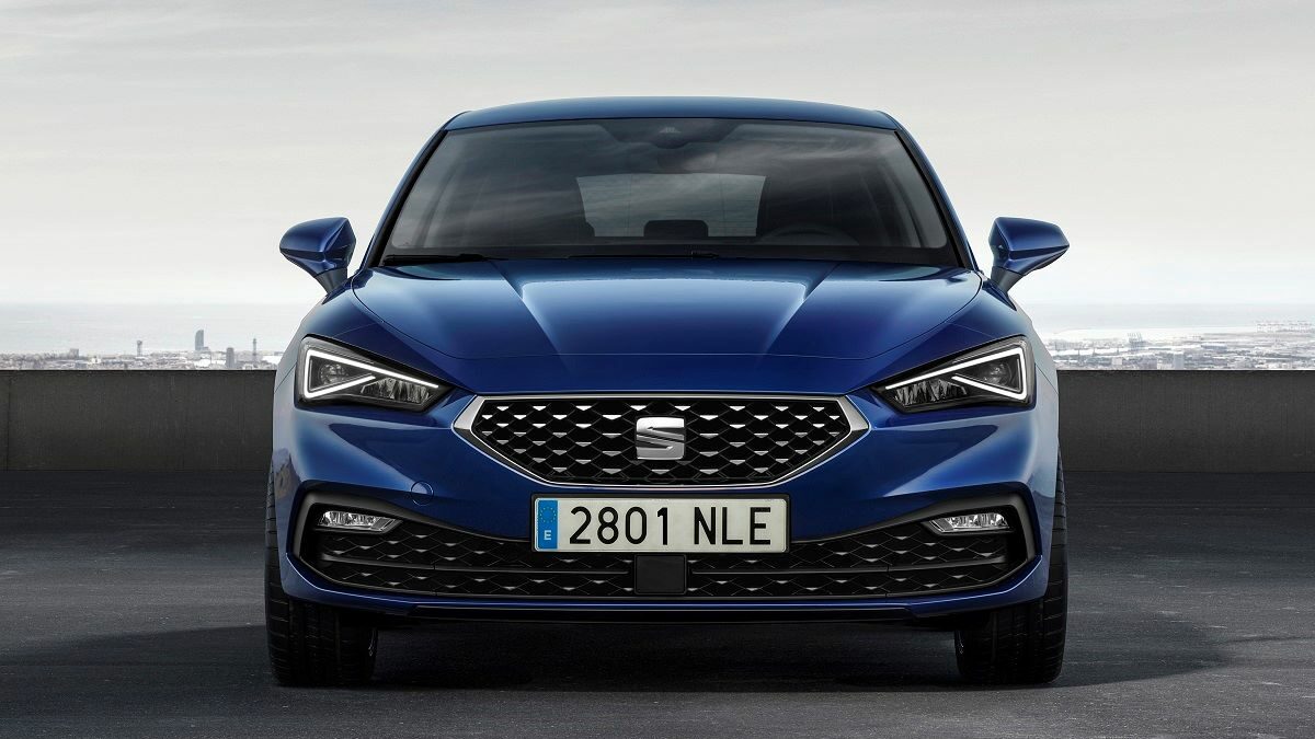 Seat León azul