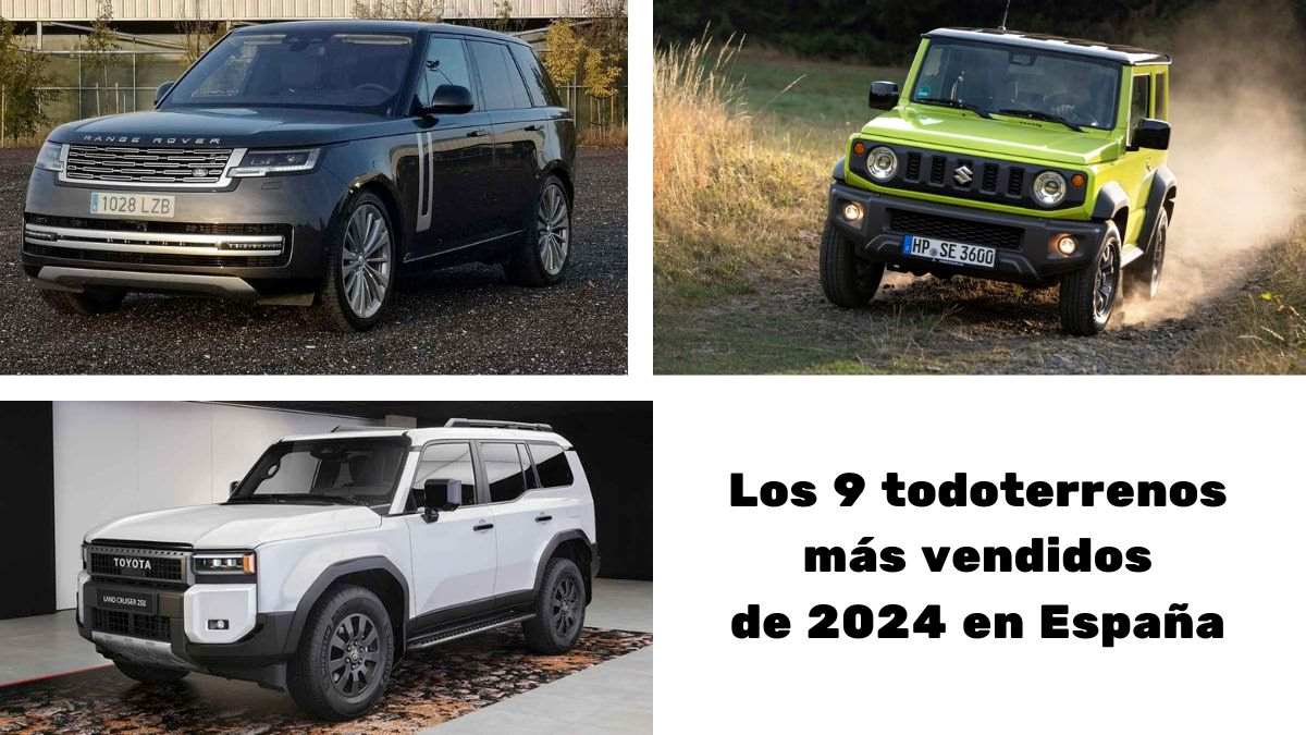 9 todoterrenos más vendidos enero-febrero 2024