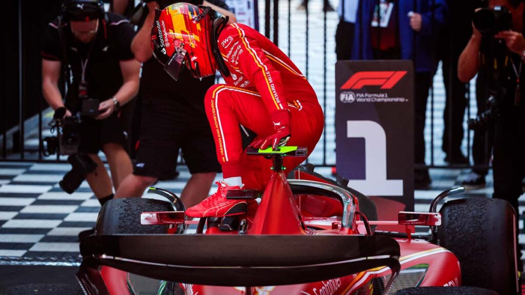 Carlos Sainz en el GP de Australia 2024.03
