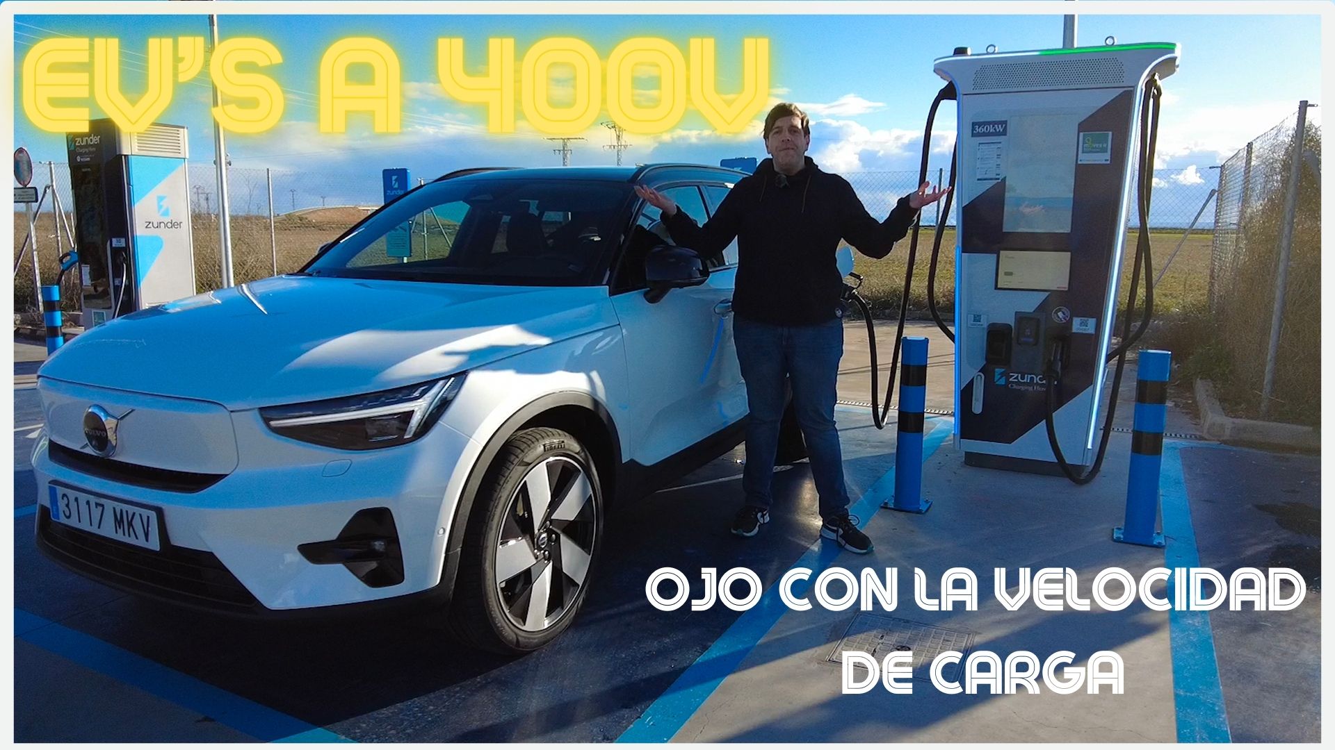 ¿Eléctricos a 400 voltios? ¡Ojo con la velocidad de carga!