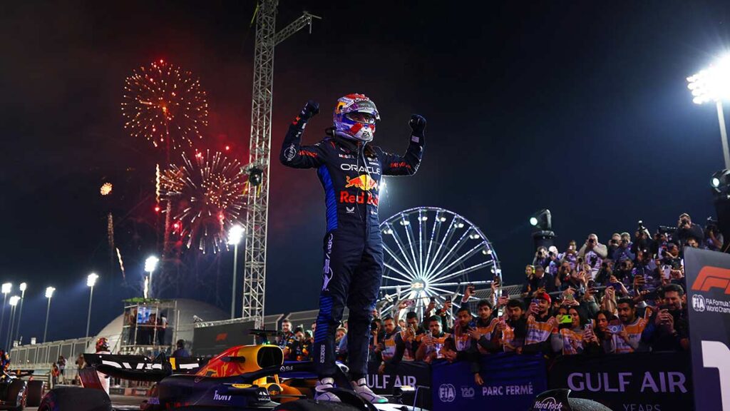 Max Verstappen en el GP de Bahréin 2024