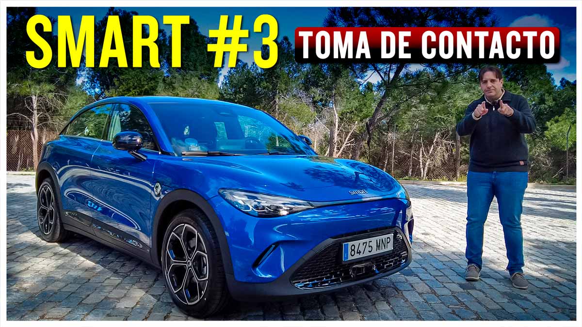 Vídeo | Smart #3: primer contacto con el SUV compacto y crossover de Smart