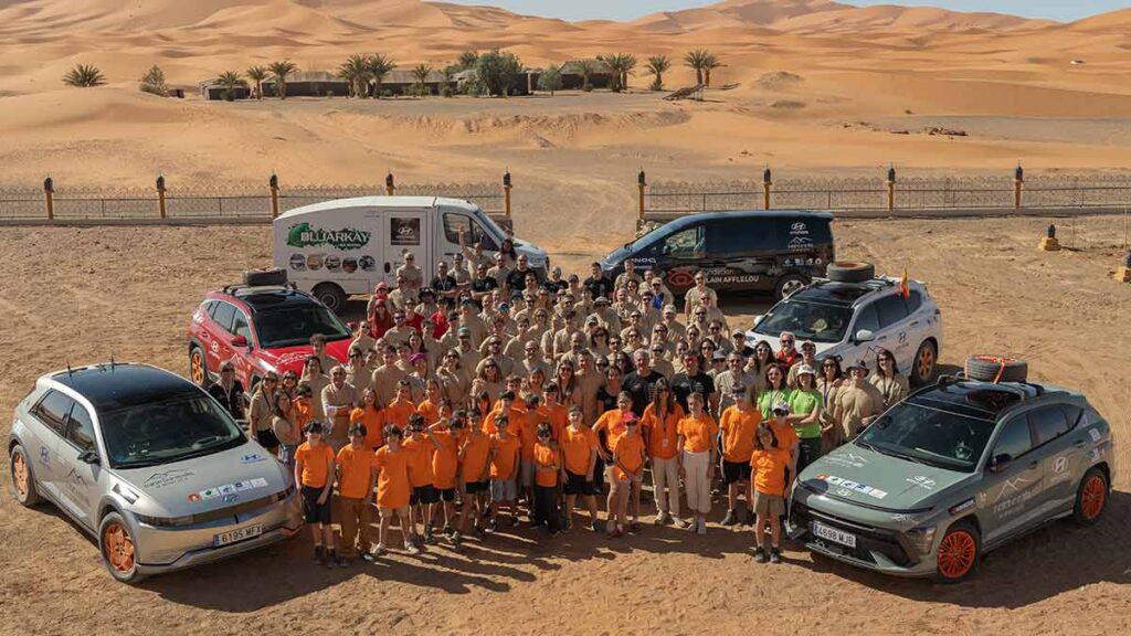 20 años de solidaridad de Hyundai con el Desierto de los Niños