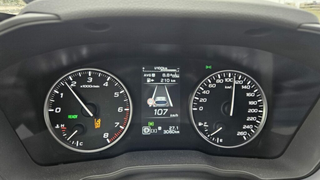 subaru crosstrek consumo