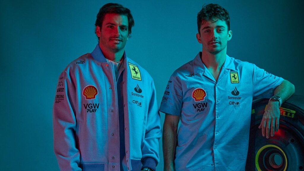 Ferrari F1: cambio al azul, mejoras al estilo Red Bull y mismo patrocinador que el Real Madrid
