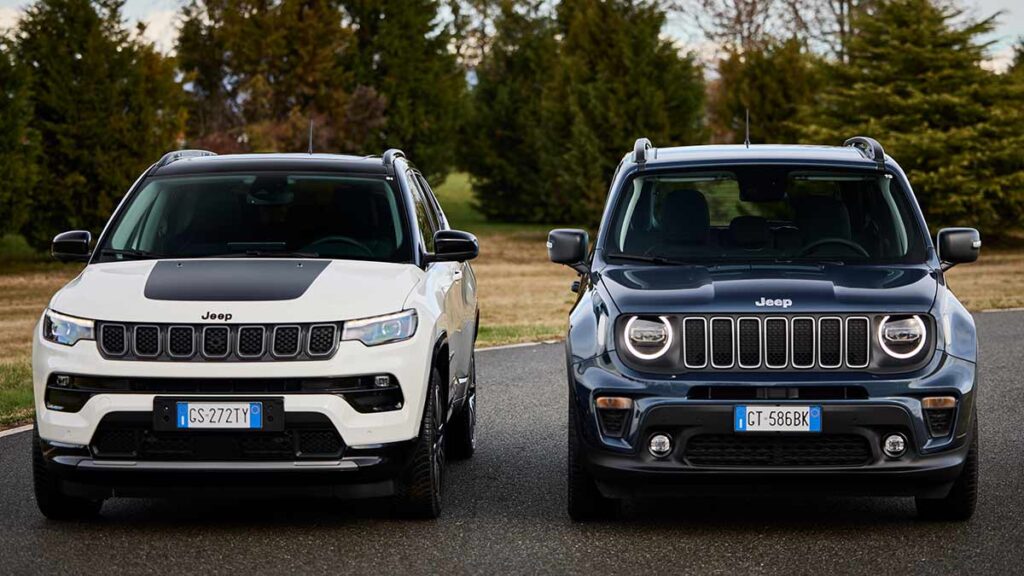 Jeep Rengade y Jeep Compass 2024