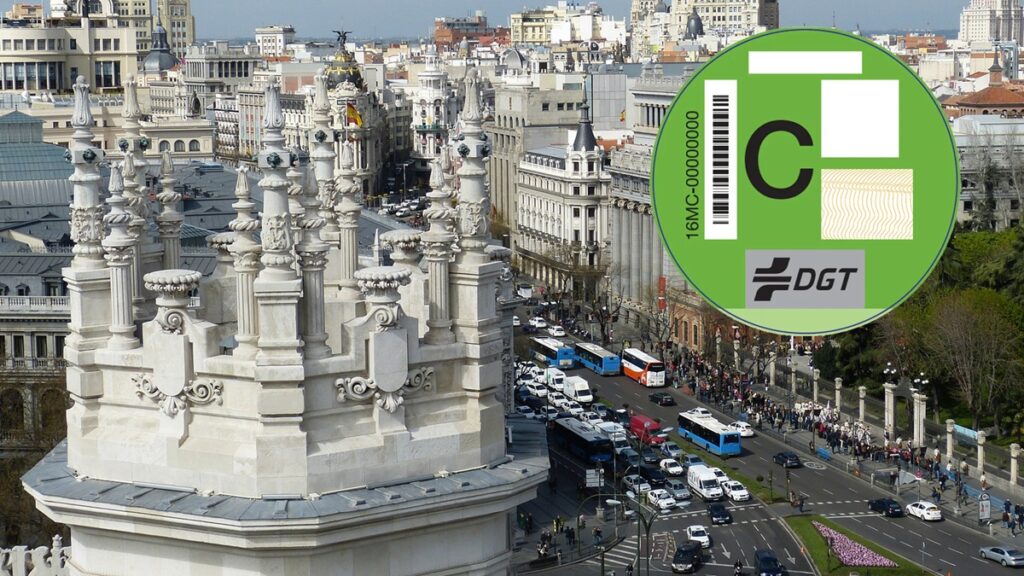 Madrid Etiqueta C verde