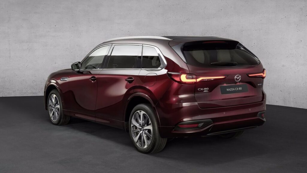 Mazda CX-80 trasera