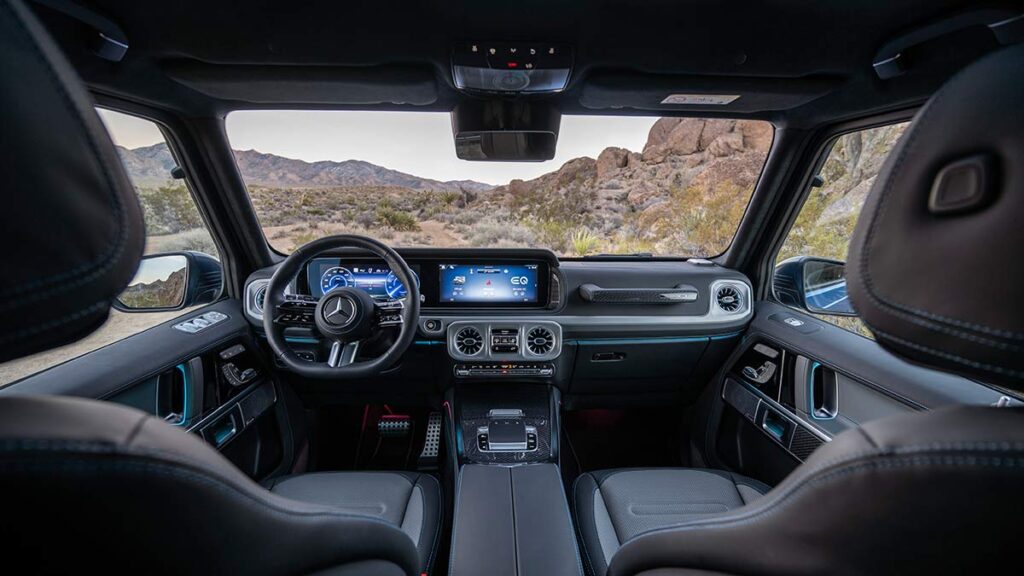 Mercedes Clase G eléctrico: aventura off-road silenciosa para la evolución del todoterreno alemán
