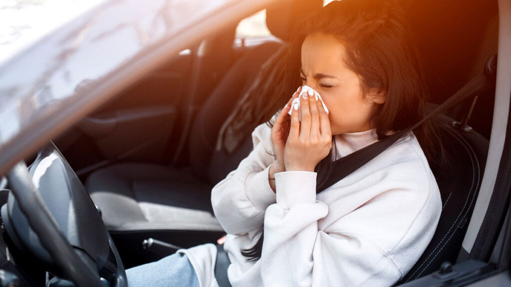Protégete de la alergia en el coche con estos 5 consejos prácticos