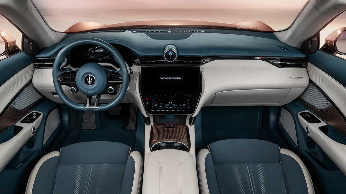 Interior Maserati Grancabrio Folgore