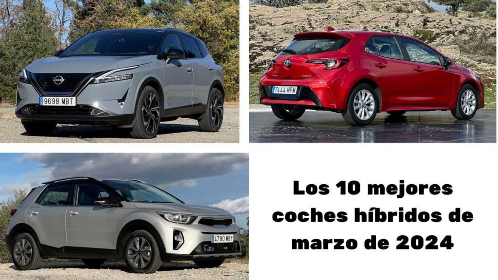 mejores coches híbridos marzo 2024