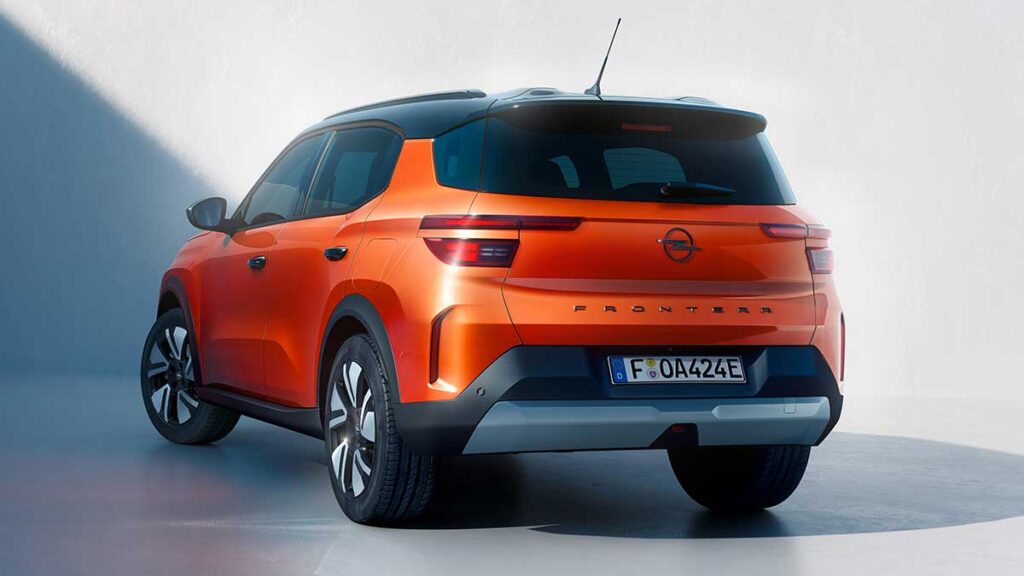 Primeras imágenes Opel Frontera 2024