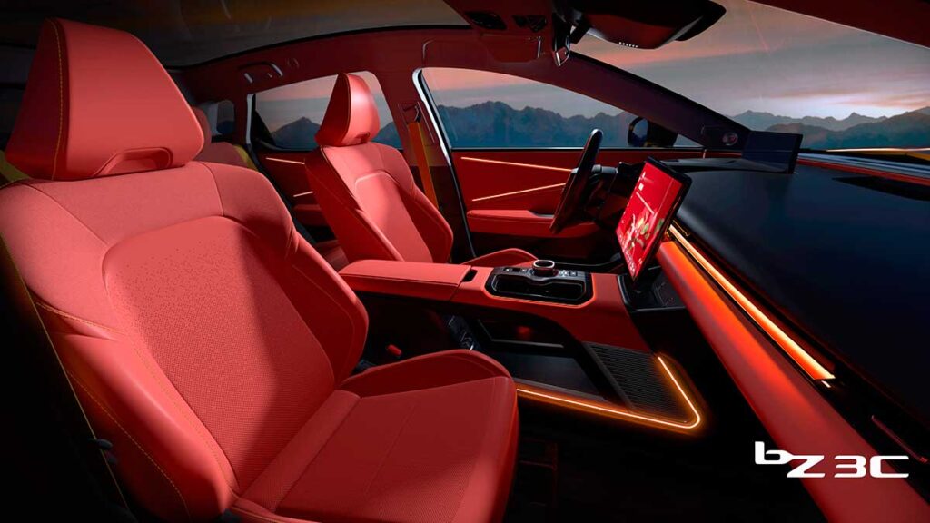 Interior Toyota bZ3C