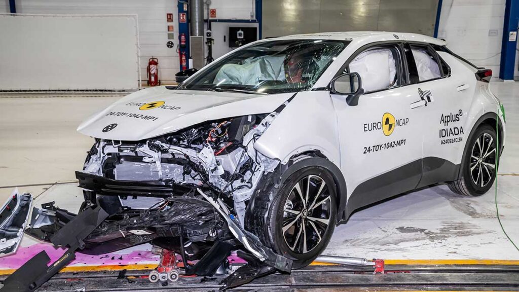 Toyota C-HR Euro NCAP 2024
