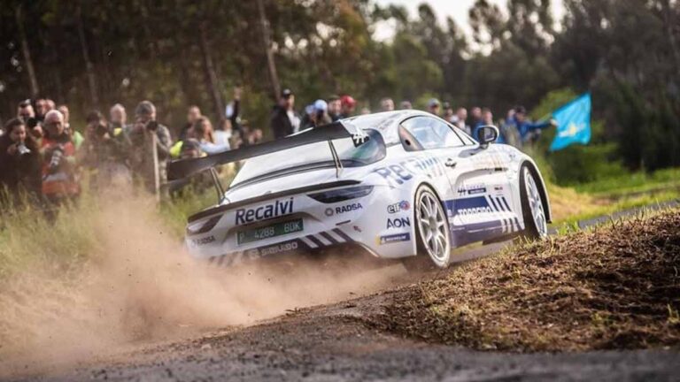 Rallye de Narón 2024: victoria de Cagiao y Martínez con su Alpine