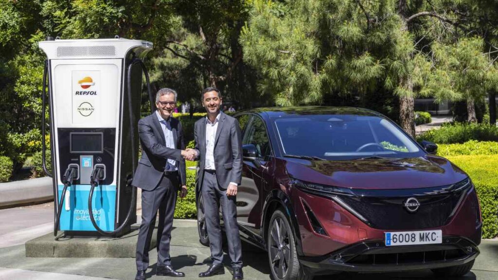 Nissan y Repsol recargas gratis