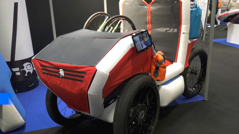 AirNAM coche eléctrico inflable