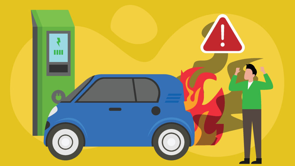 coches electricos incendio