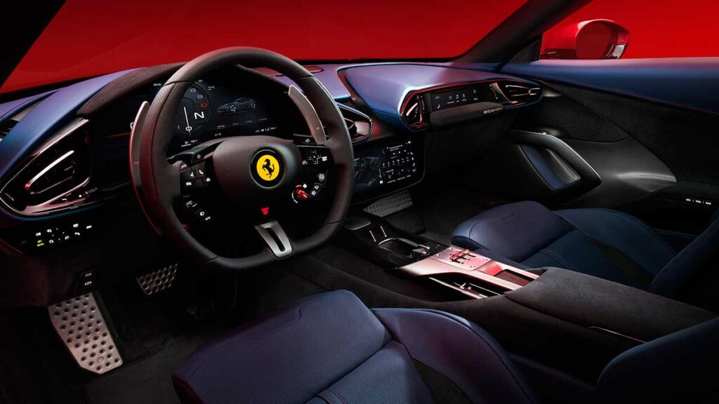 Interior Ferrari 12Cilindri