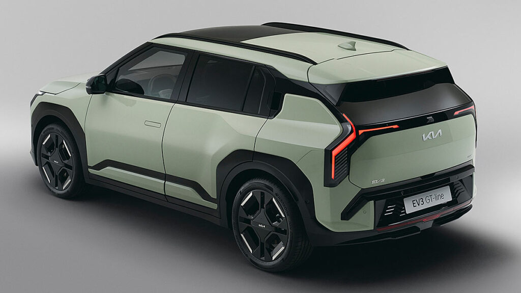 Kia EV3 trasera