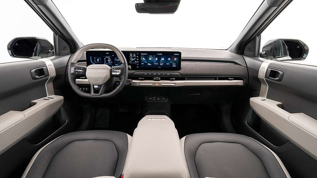 Kia EV3 salpicadero