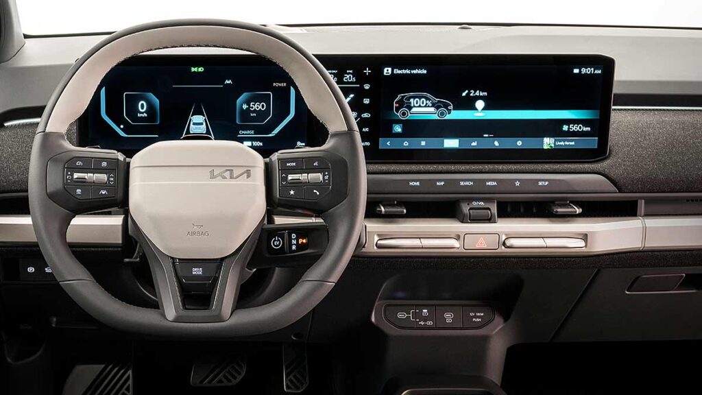Kia Ev3 pantallas
