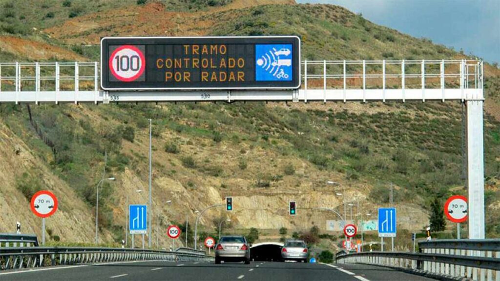 radar de tramo