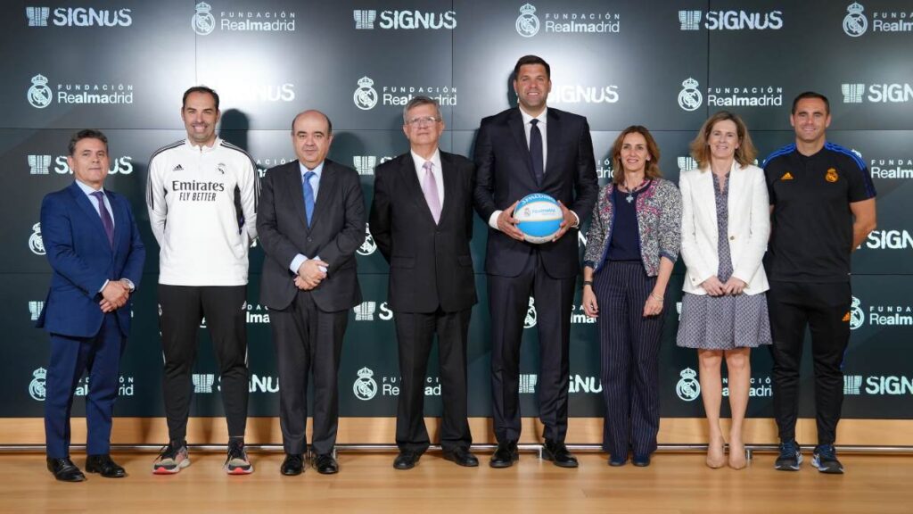 SIGNUS colaboración Fundación Real Madrid