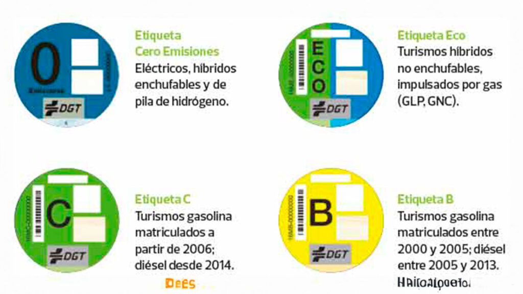 El cambio en las etiquetas medioambientales de la DGT que reclama la OCU