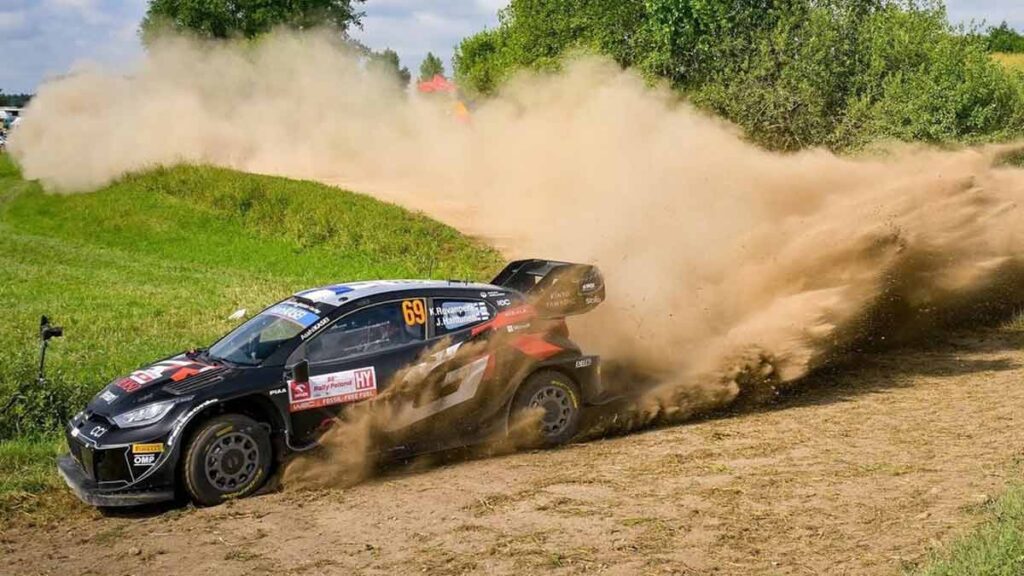 kalle rovanpera rally polonia 2024