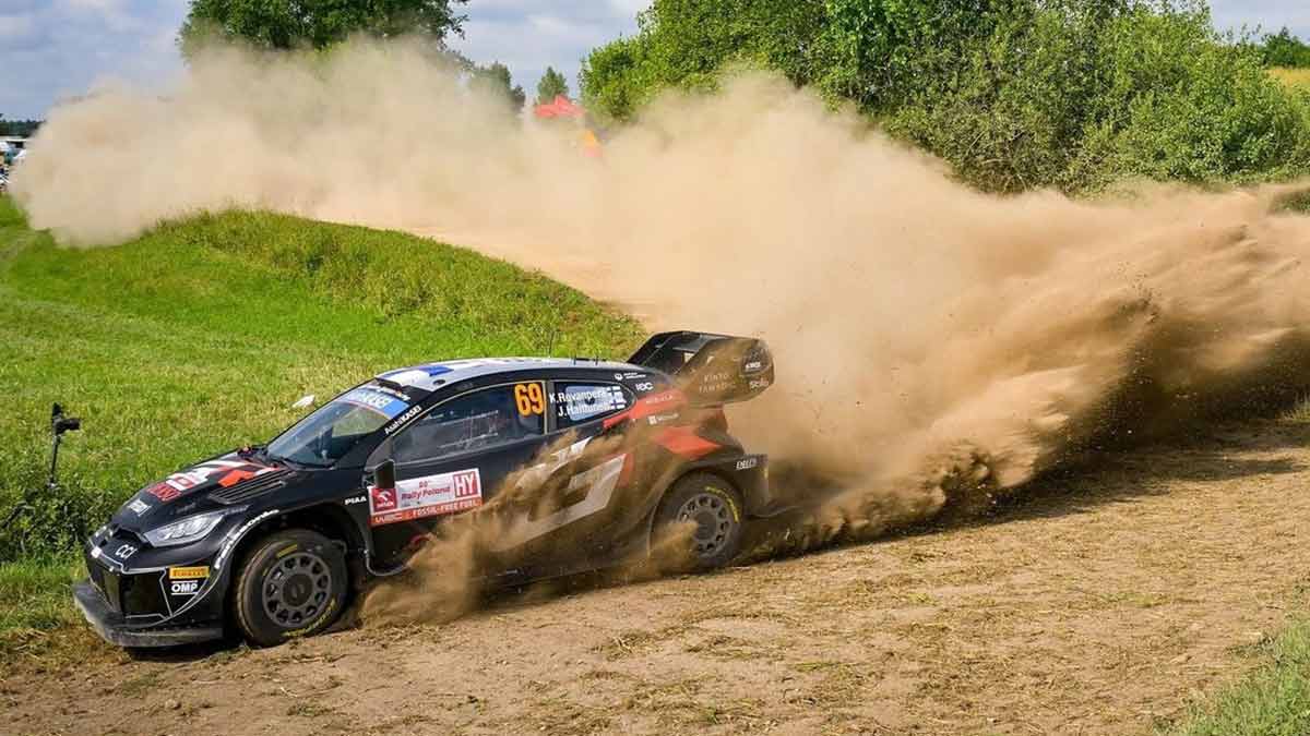 kalle rovanpera rally polonia 2024