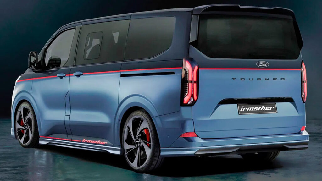 La Ford Transit Custom se pasa al lado deportivo con la nueva colección de Irmscher