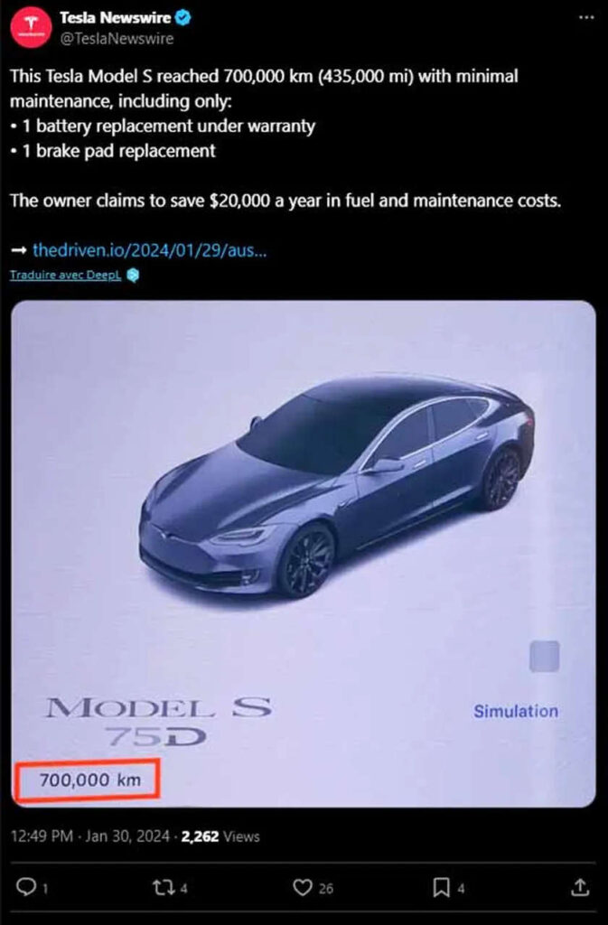 Ahorro Tesla Model S