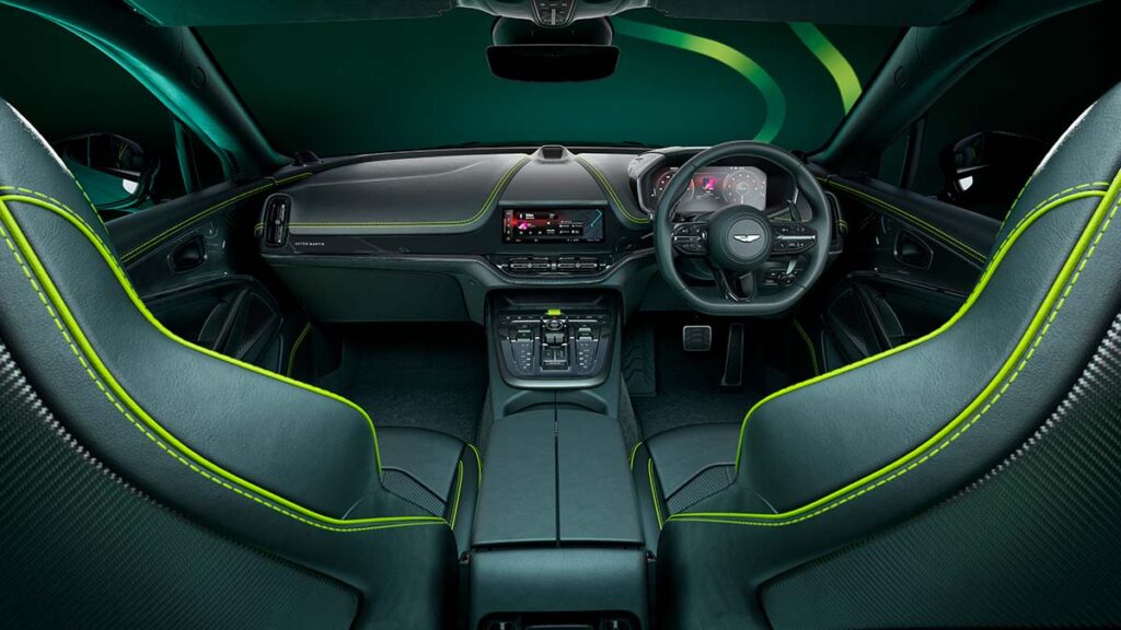Aston Martin DBX707 AMR24 Edition: un SUV de 707 CV para rendir homenaje a la Fórmula 1