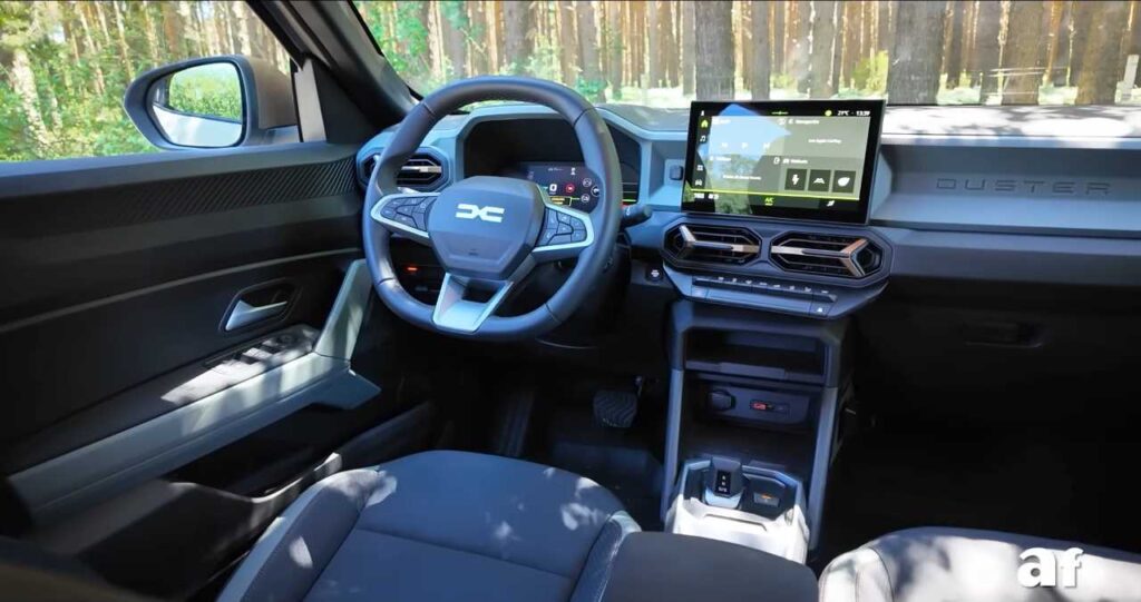 Dacia Duster interior