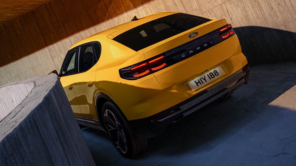 El renacimiento del Ford Capri: de clásico deportivo a SUV eléctrico