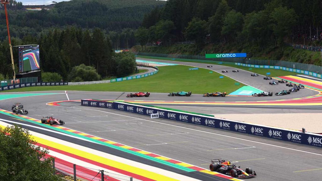 Horarios del GP de Bélgica de F1 y dónde verlo en TV