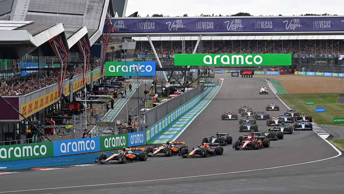 Horarios del GP de Gran Bretaña de F1 y dónde verlo en televisión