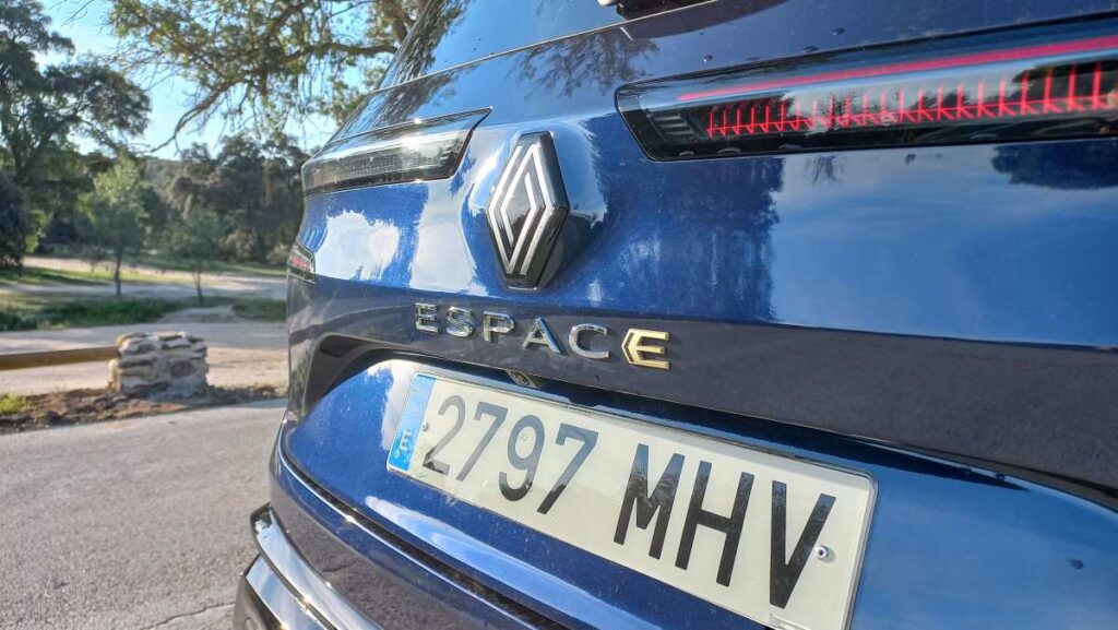 Renault Espace cámara de marcha atrás logo